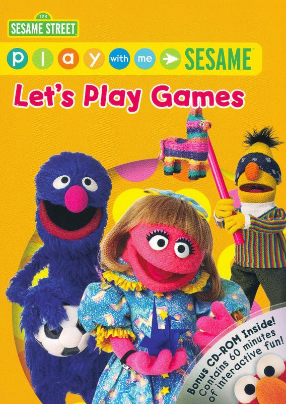  Play with Me Sesame: Let's Play Games [DVD] [2007]