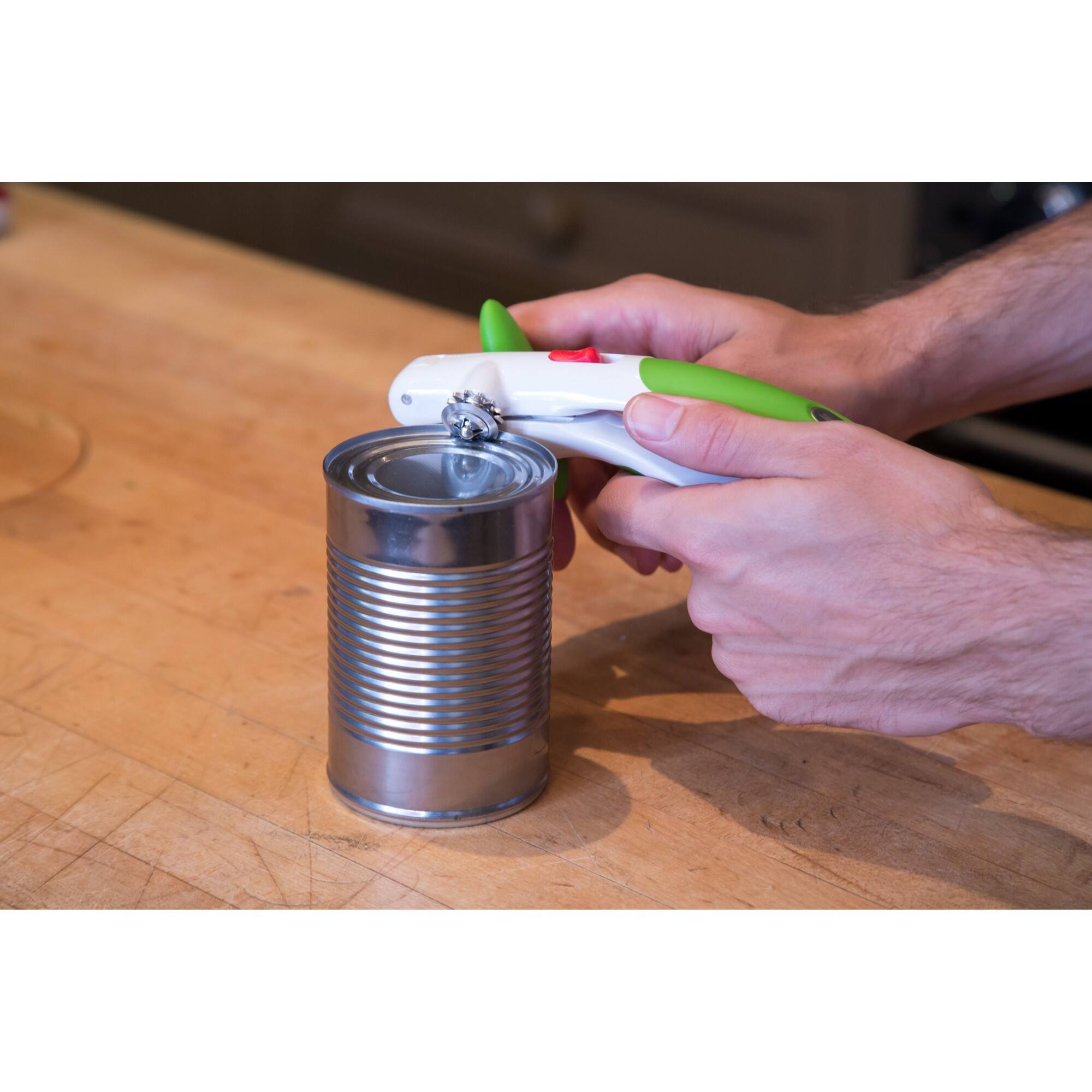Alt View 4. Zyliss - Lock N' Lift Can Opener, Green - Green.