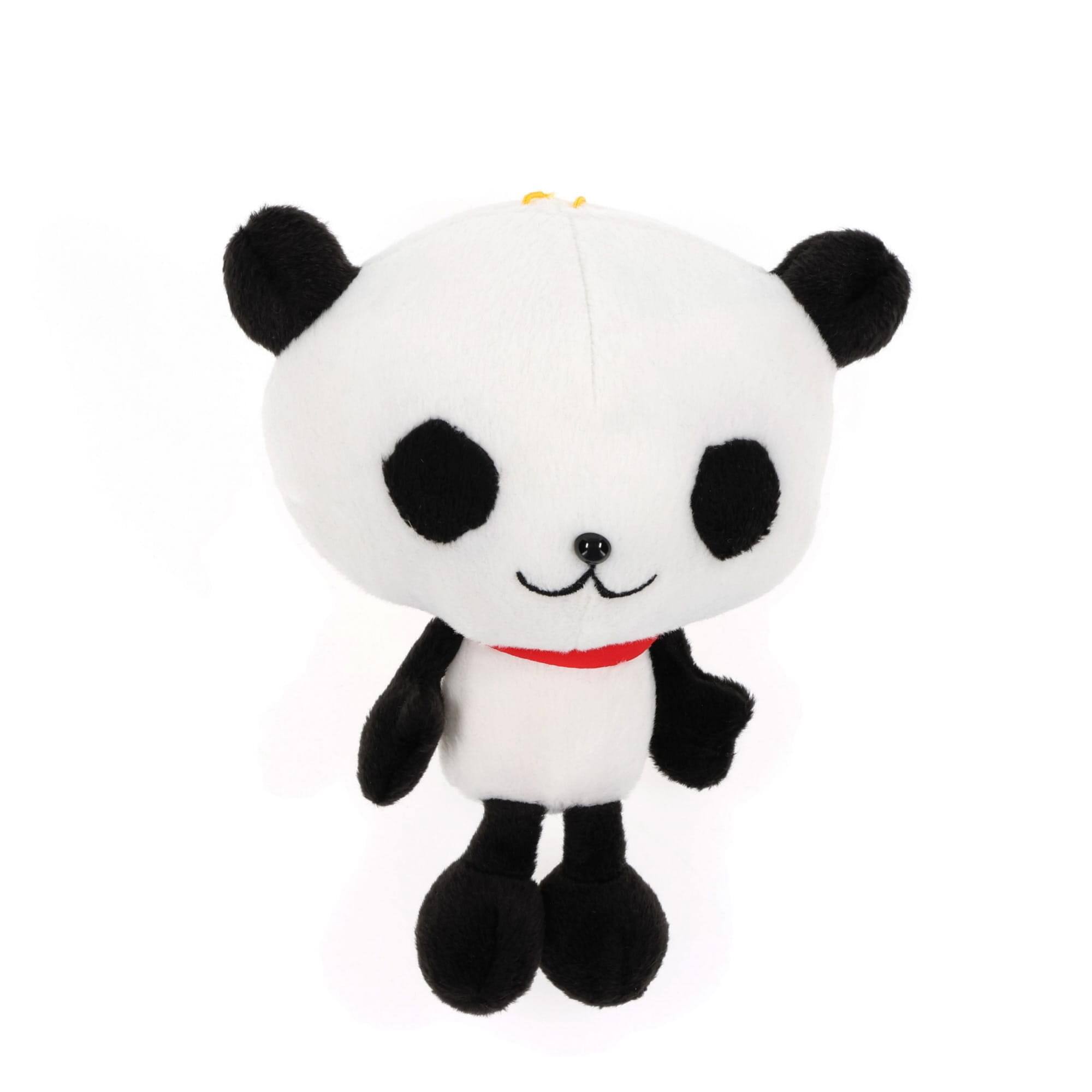 Front. Bandai - Panda Z Pan Taron Plush - White.
