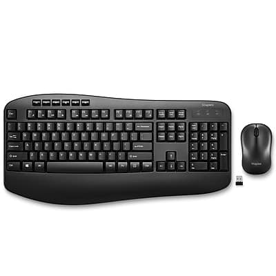 Staples TECH - Wireless Keyboard and Optical Mouse Combo - Black