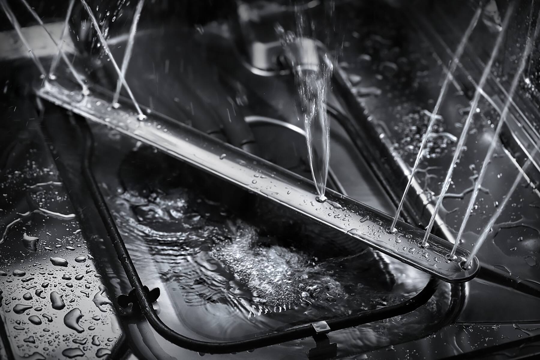 Alt View 23. KitchenAid - 24" Top Control Built-In Stainless Steel Tub Dishwasher with 3rd Rack, Ultra-Bright LED Lighting, 44dBA - Stainless steel.