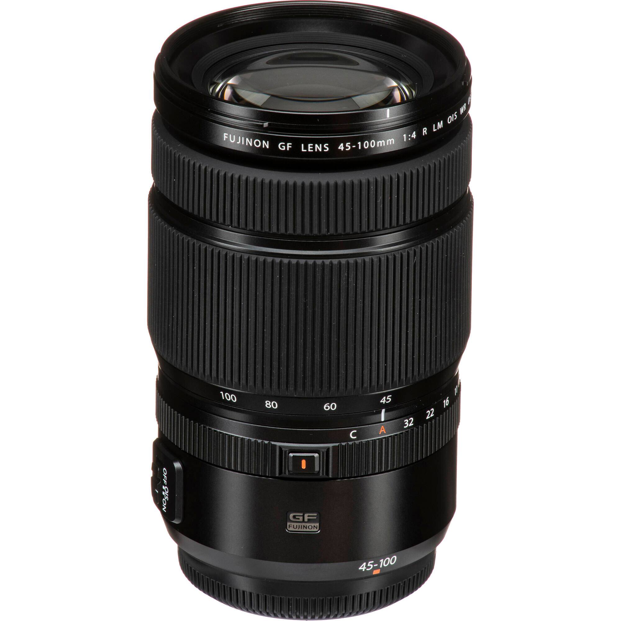 FUJINON GF LENS 45-100mm 1:4 R LM WR  
100 80 60 45  
A 32 A 16 22  
OFF OFF  
SVON I GF  
FUJINON 45-100