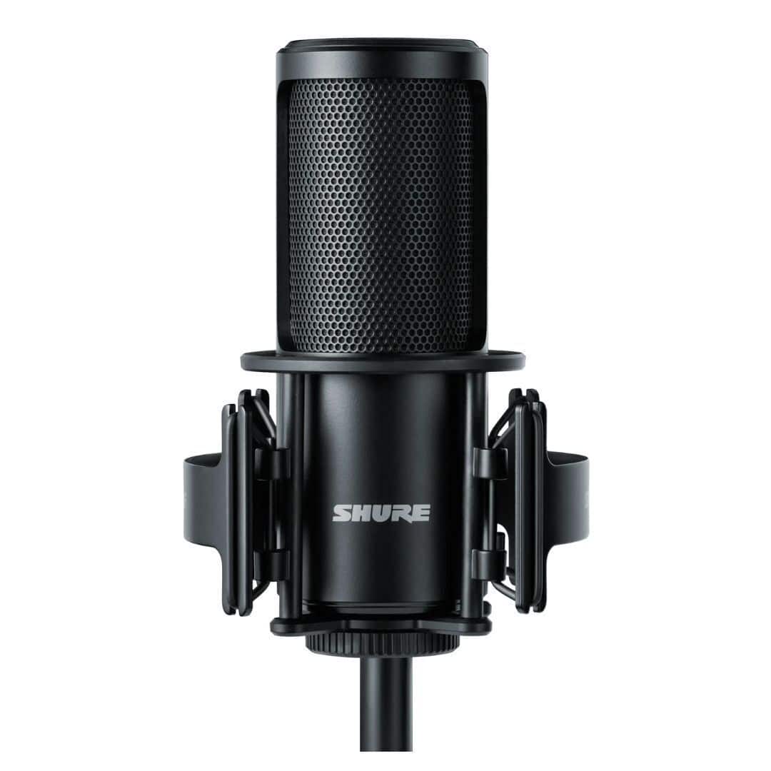 Shure - SM4 Studio Recording Microphone Kit, XLR Home Studio Condenser Mic Bundle