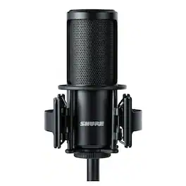 Shure - SM4 Studio Recording Microphone Kit, XLR Home Studio Condenser Mic Bundle