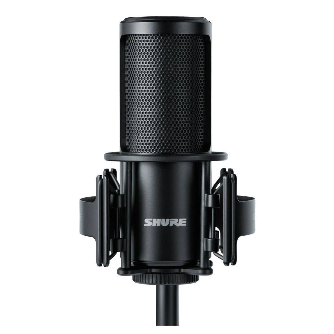 Shure - SM4 Studio Recording Microphone Kit, XLR Home Studio Condenser Mic Bundle