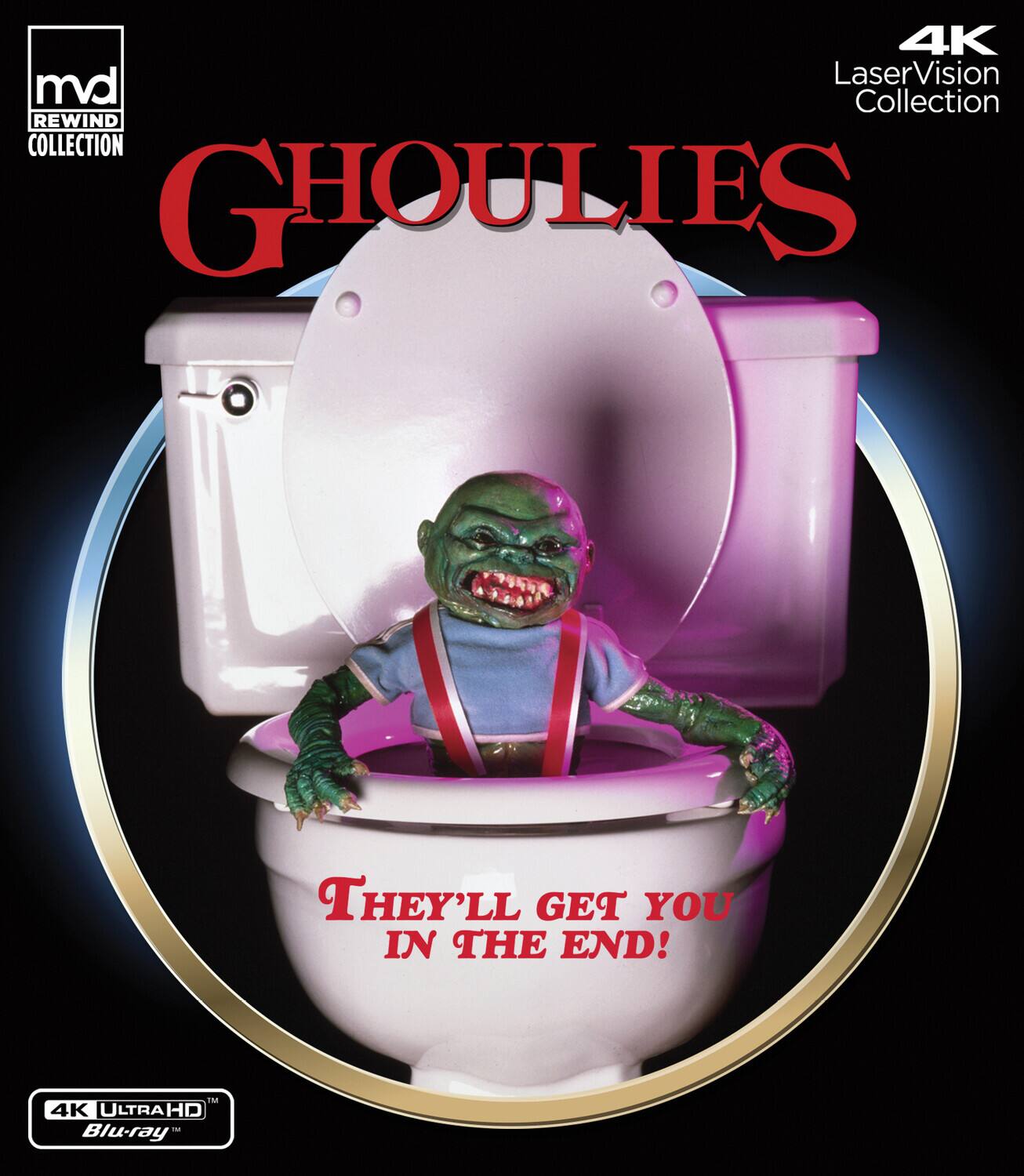 Front. Ghoulies   - 4K Blu-Ray.