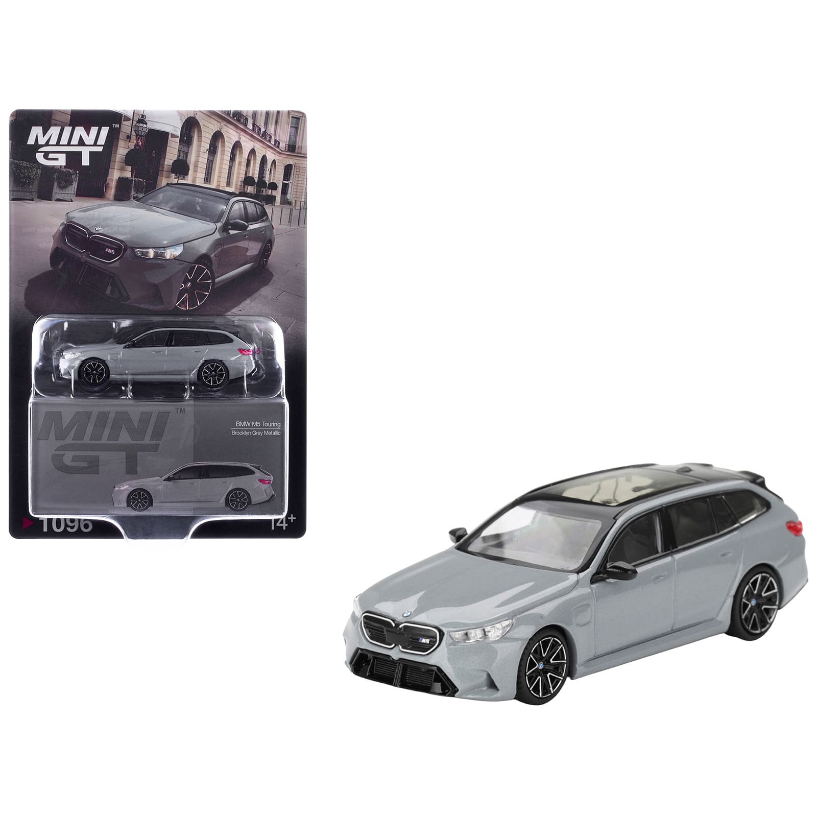 True Scale Miniatures - BMW M5 Touring Brooklyn Gray Metallic with Sunroof 1/64 Diecast Model Car by Mini GT price history on PriceWatchPro