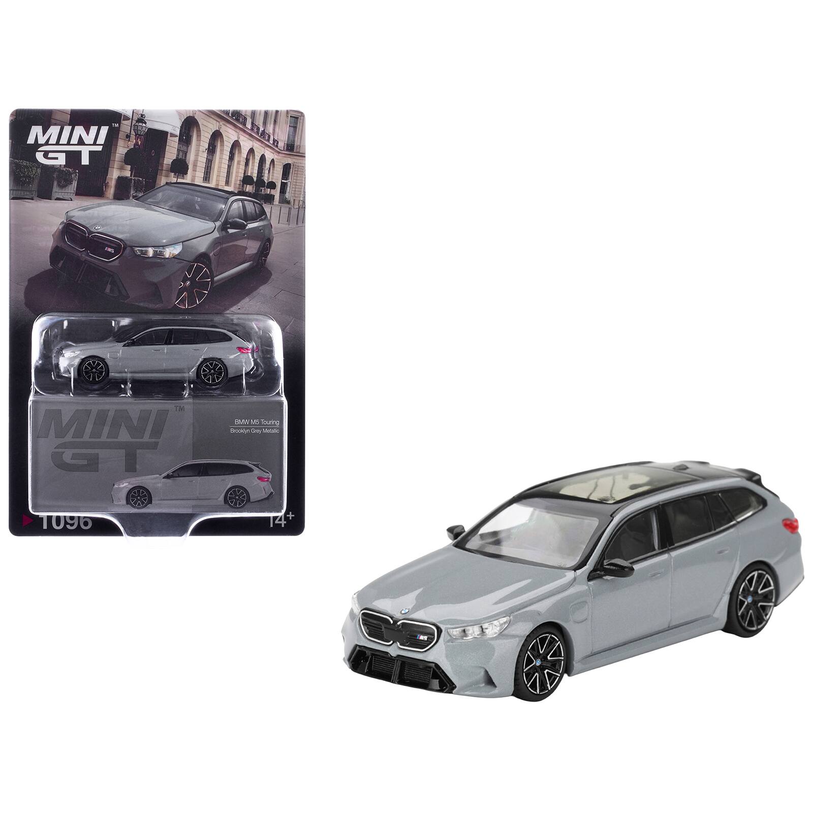 MINI GT  
MINI GT  
BMW i3 Touring  
Drop Grey Metallic  
1096  
14+