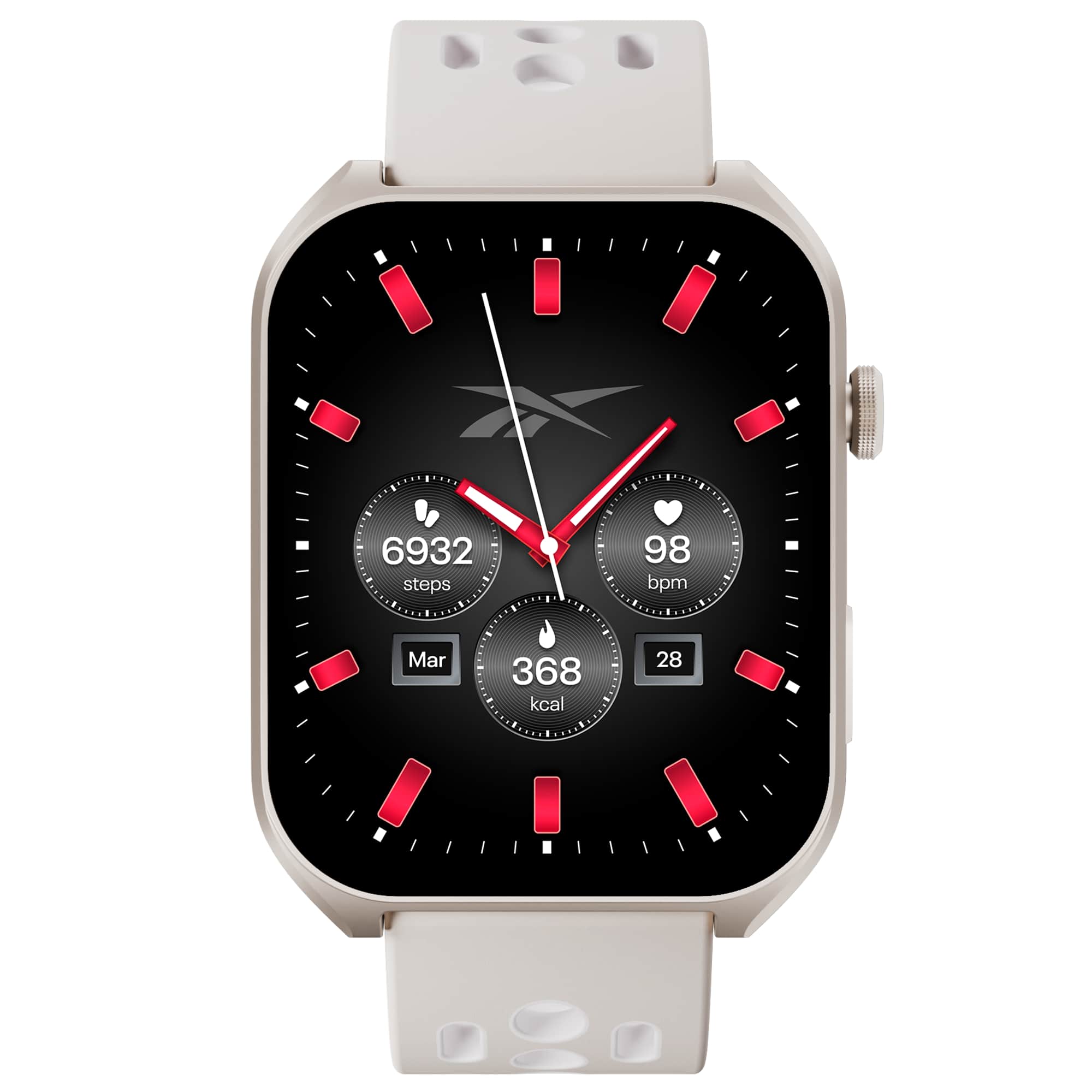 Reebok - ICON Smartwatch with 2.04" AMOLED Display, 10-Day Battery Life, 80+ Sport Mode - Victory Gold - (2025)