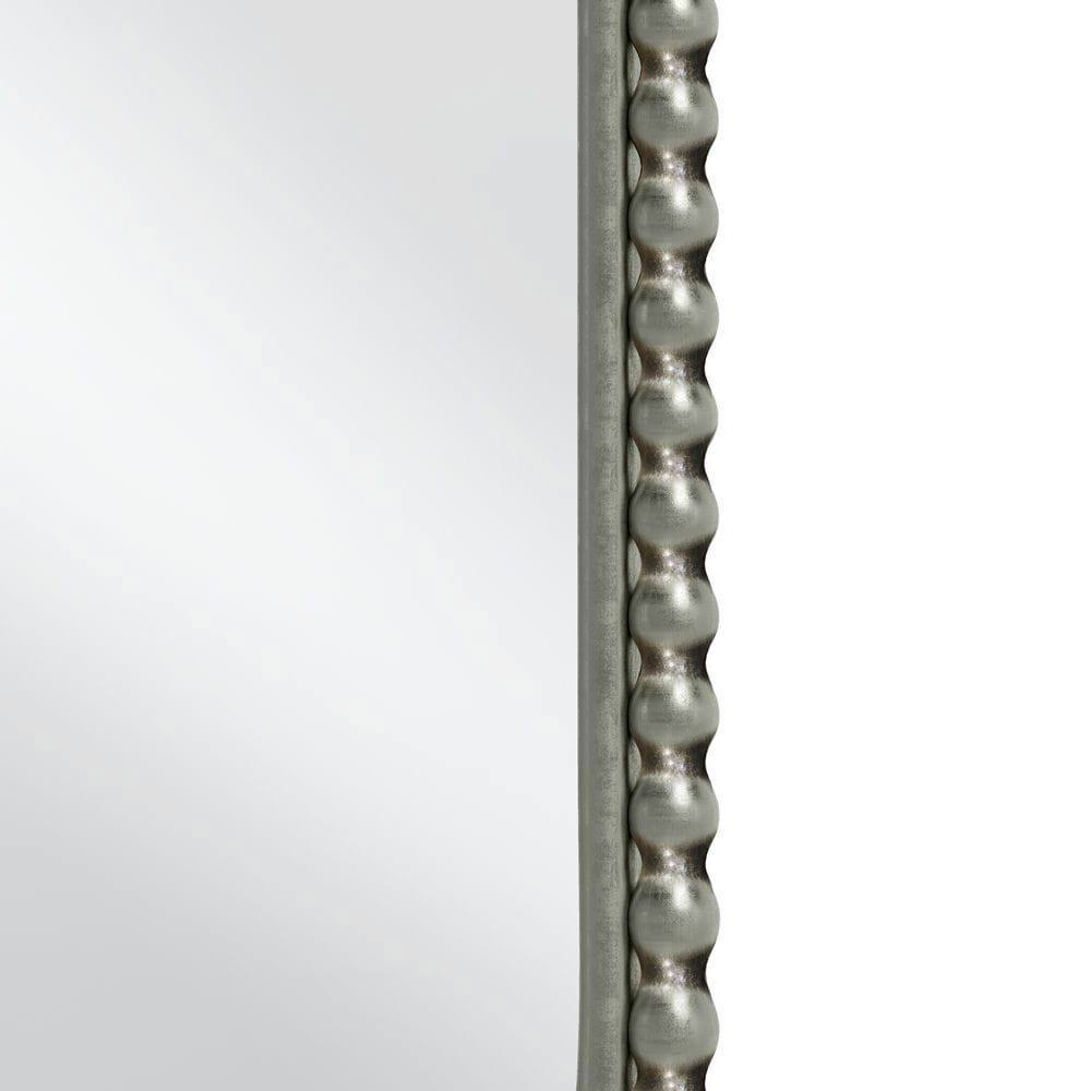 Alt View 2. Kadyn - 48"x30" Smart LED Wall-Mounted Mirror, Touch Screen & Anti-Fog Function for Bathroom/Barber Shop, Antique Silver.