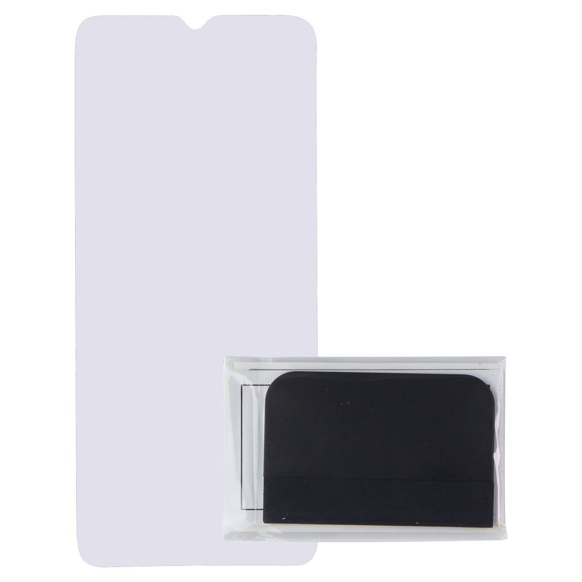 Front. OtterBox - OtterBox Trusted Glass Screen Protector for Motorola Moto G Play (2021) - Clear - Clear.
