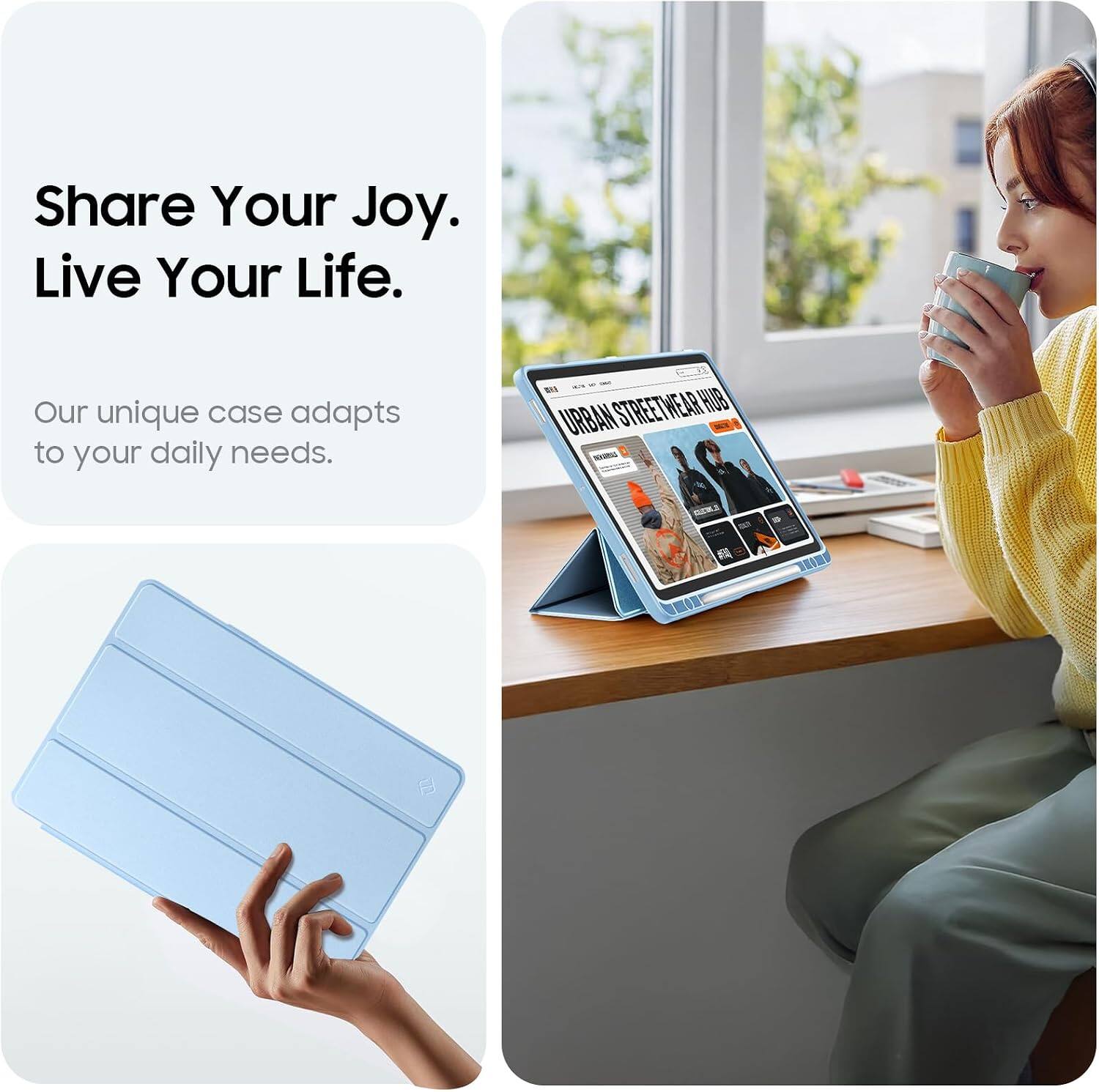 Share Your Joy. Live Your Life.

Our unique case adapts to your daily needs.

STREETWEAR HUB URBAN