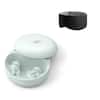 Front. Soundcore - Soundcore - by Anker Sleep A30 Smart ANC Sleep Earbuds with Breescape Cooling Eye Mask - Mist Green Set - Mist Green.