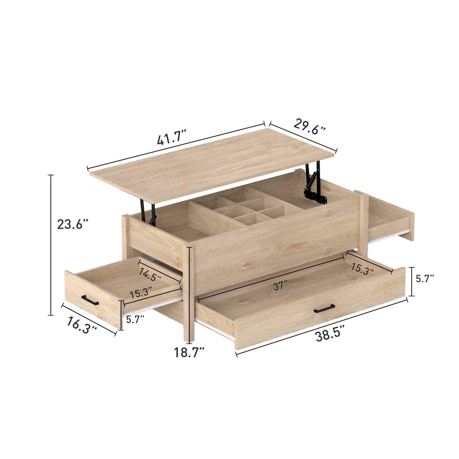 41.7" 29.6" 23.6" 16.3" 14.5" 15.3" 5.7" 18.7" 37" 15.3" 38.5" 5.7"