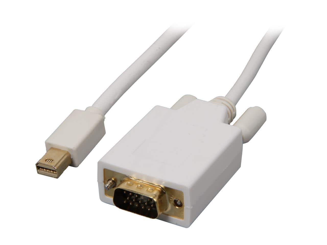 Nippon Labs - Model MINIDP-VGA-10 10 ft. Mini DisplayPort to VGA 10ft  32 AWG Cable M-M 10 feet- OEM
