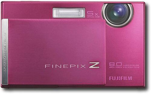 Best Buy: FUJIFILM FinePix 8.0MP Digital Camera Pink Z100FD