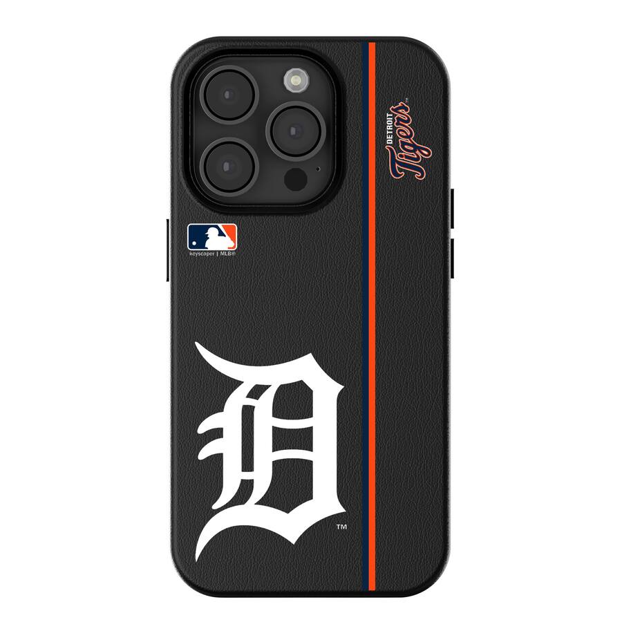 Mlb Case Keyscaper MLB Detroit Tigers iPhone Magnetic Bump Case 16 Plus Black ...