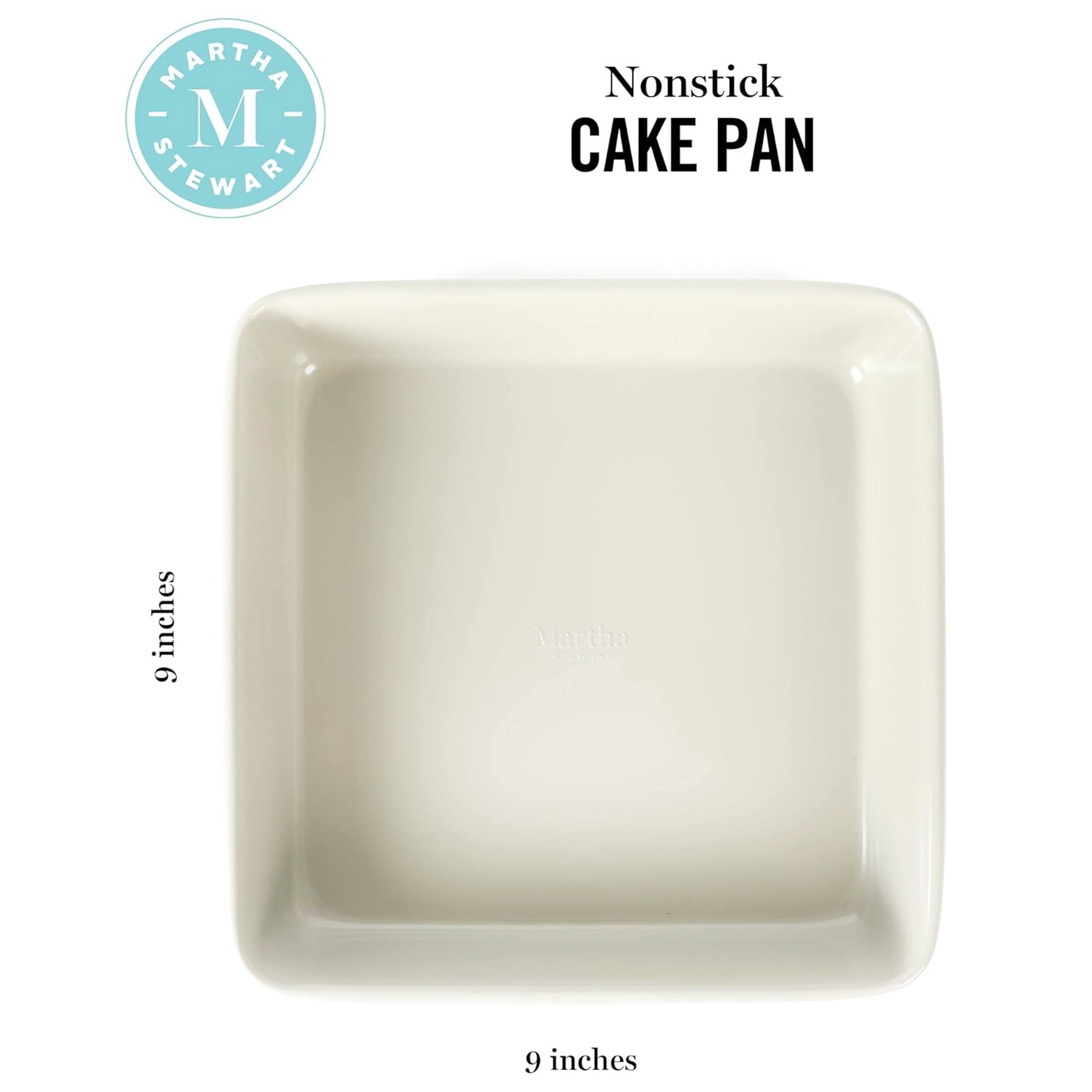 MARTHA STEWART Nonstick Cake Pan 9 inches
