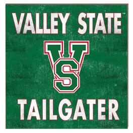 Jardine - Mississippi Valley State Delta Devils 10" x 10" Team Color Tailgater Plaque - Green