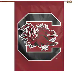 WinCraft - South Carolina Gamecocks 28" x 40" Big Logo House Flag - Multicolor