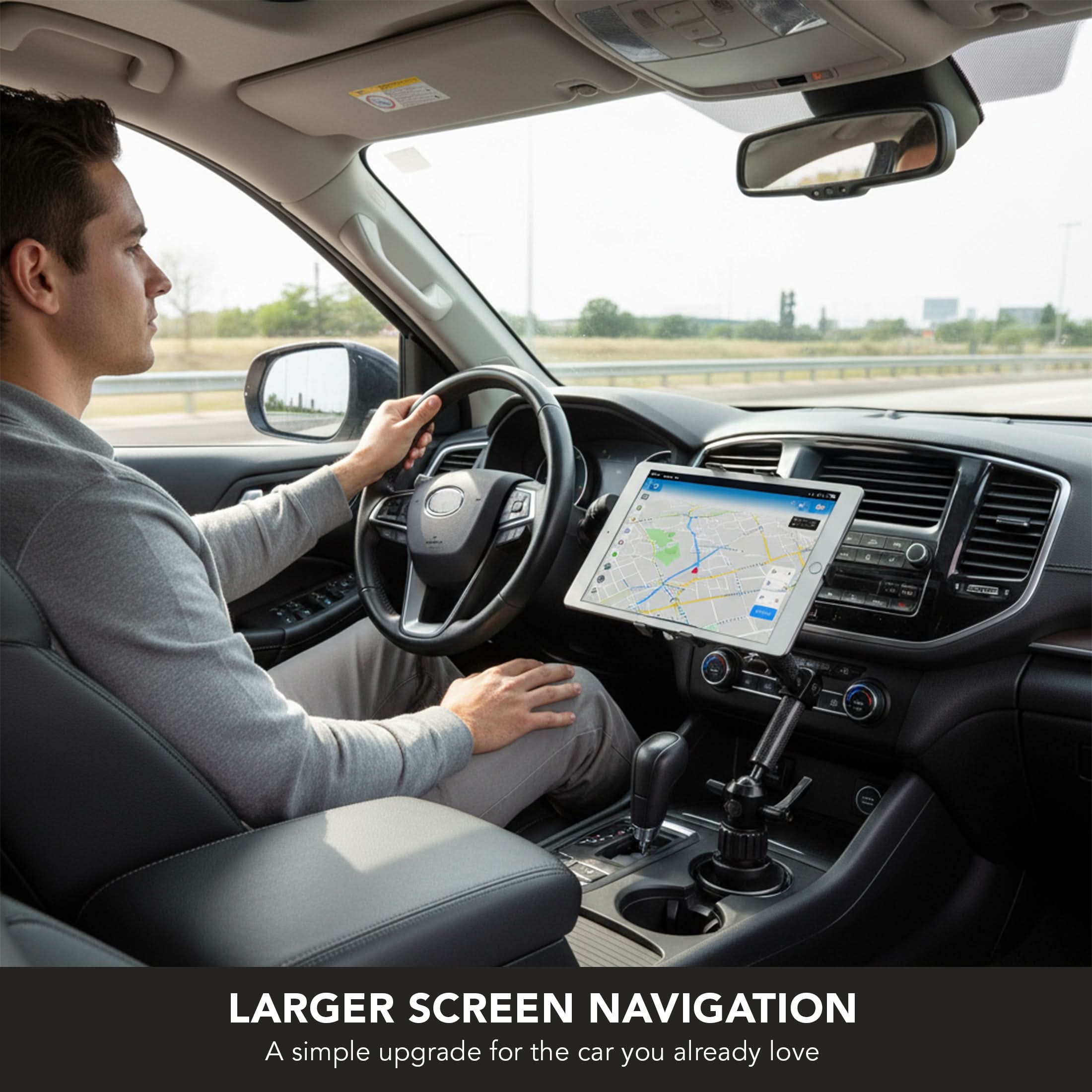LARGER SCREEN NAVIGATION  
A simple upgrade for the car you already love