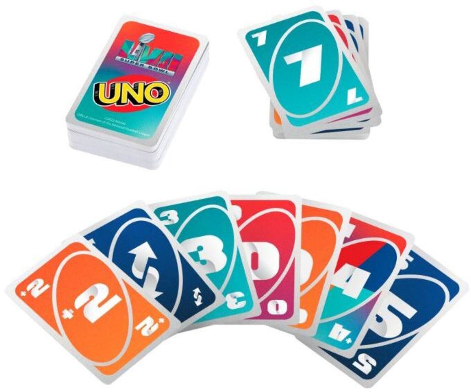 Mattel Games UNO Super Bowl GAMES (MISC) Multicolor 194735168750