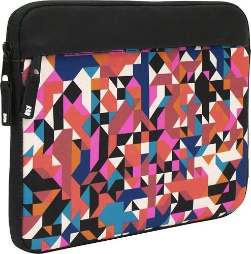 Customer Reviews: M-Edge Printed Laptop Sleeve Black/Orange/Pink L13-PS ...