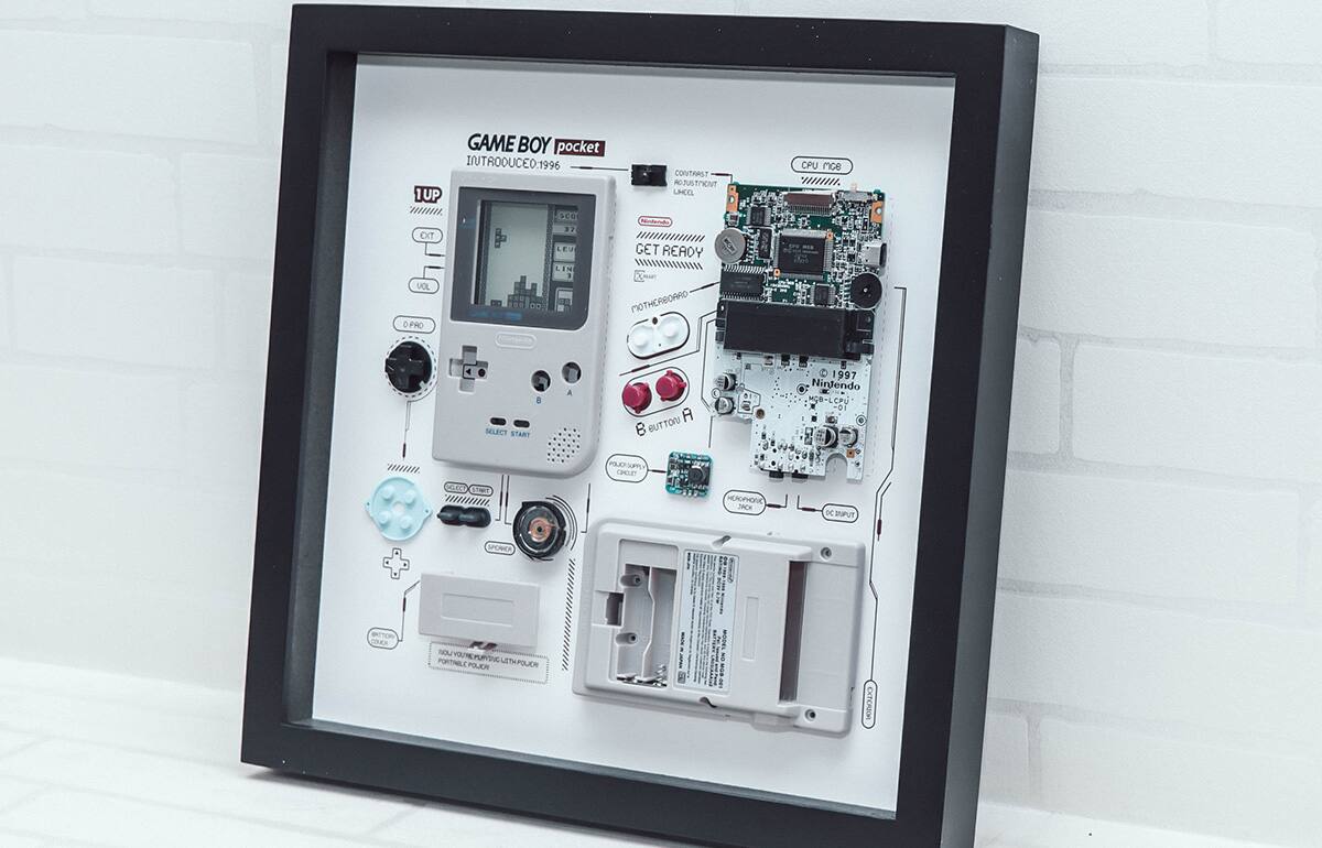 GAME BOY pocket  
INTRODUCED: 1996  

1UP  
SELECT START  
A B  
CROSS  
CIRCLE  
SQUARE  
TRIANGLE  

GET READY  
CPU 16C6  

1997  
Nintendo  
MCB-LCPU-01  

POWER  
INPUT  
CC INPUT  

YOU ARE PLAYING WITH ELECTRIC POLICE  
OUTSIDE POLICE