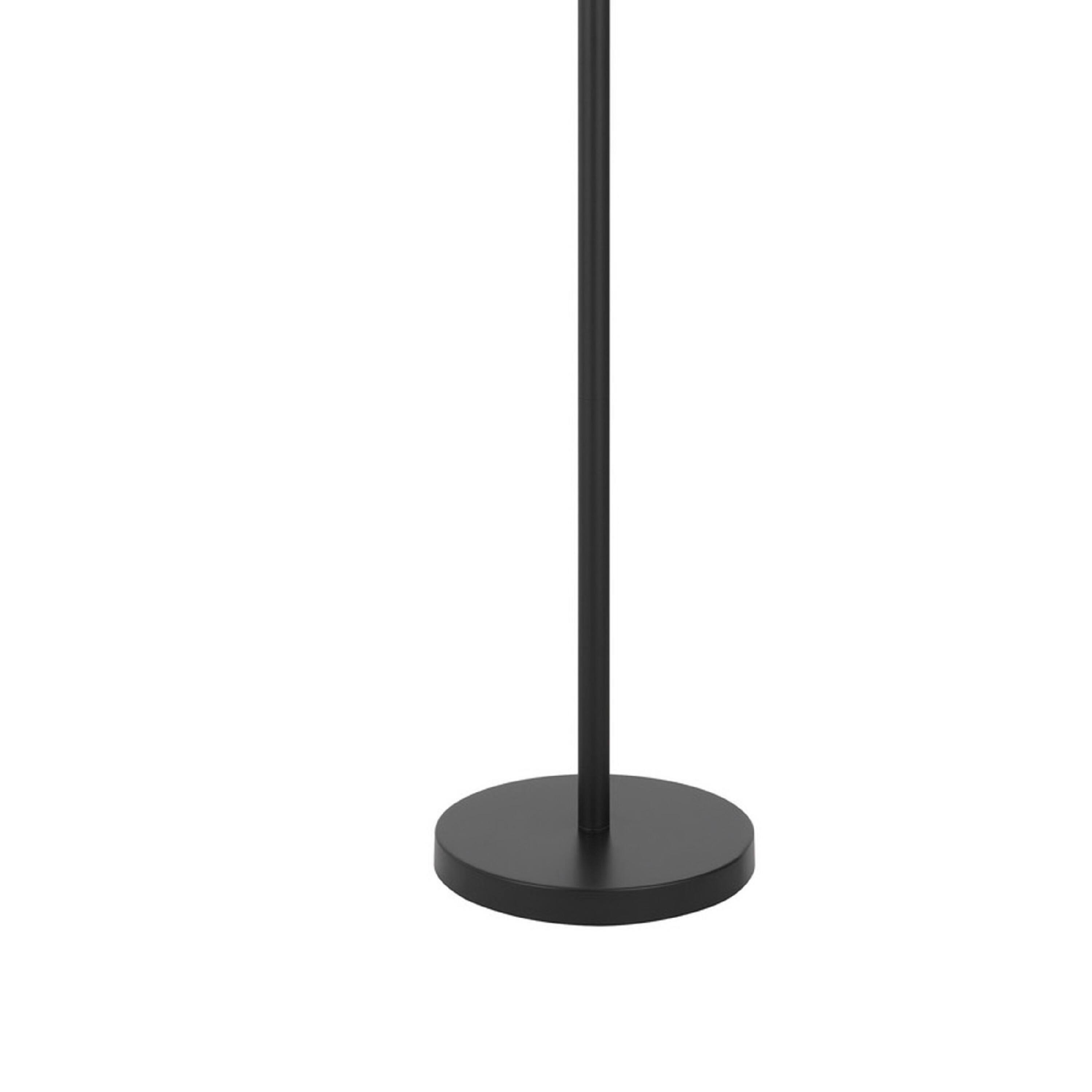 Alt View 2. Manhattan Lane - Floor Lamp, Adjustable Head with Hanging Cone Shade, Metal.