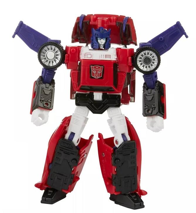 Alt View 2. Hasbro - Transformers War for Cybertron Trilogy: Kingdom Deluxe Class Autobot Road Rage - Red.