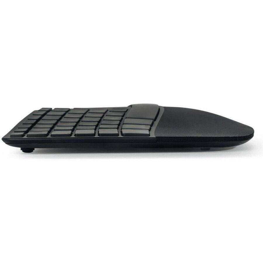 Alt View 2. Matias - Matias Sculpted Ergonomic Wired Keyboard for PC - Cable Connectivity - USB Type C Interface - Windows - PC - Scissors - Black.