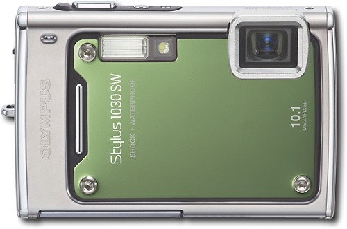 Best Buy: Olympus Stylus 10.1MP Digital Camera Green 1030 SW