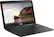 Angle. ASUS - 13.3" Chromebook - Wi-Fi + 4G LTE - Intel Celeron - 2GB Memory - 16GB eMMC Flash Memory - Black.