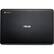 Alt View 19. ASUS - 13.3" Chromebook - Intel Celeron - 2GB Memory - 16GB eMMC Flash Memory - Black.