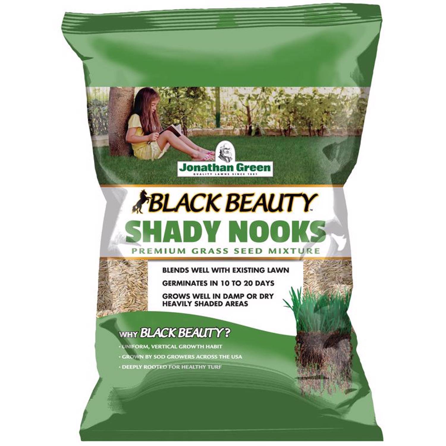 Jonathan Green - Black Beauty Shady Nooks Mixed Full Shade Grass Seed 25 lb price history on PriceWatchPro
