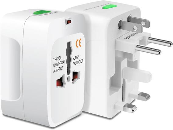 TRAVEL UNIVERSAL ADAPTOR
SURGE PROTECTOR
CE
EUROPE