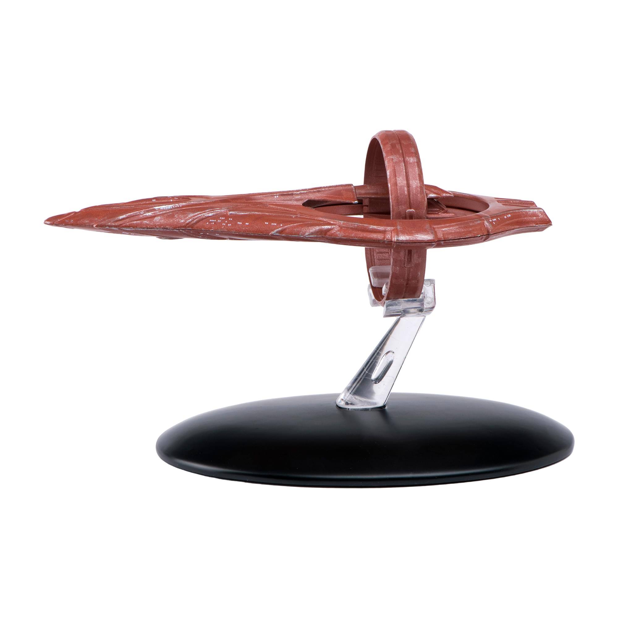 Alt View 3. Eaglemoss - Eaglemoss Star Trek Ship Replica | Vulcan Dkyr Class - Red.