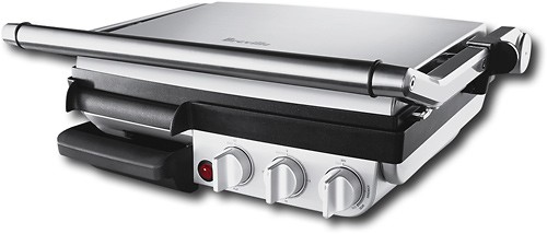 Best Buy: Breville Indoor Barbecue Grill Stainless-Steel 800GRXL
