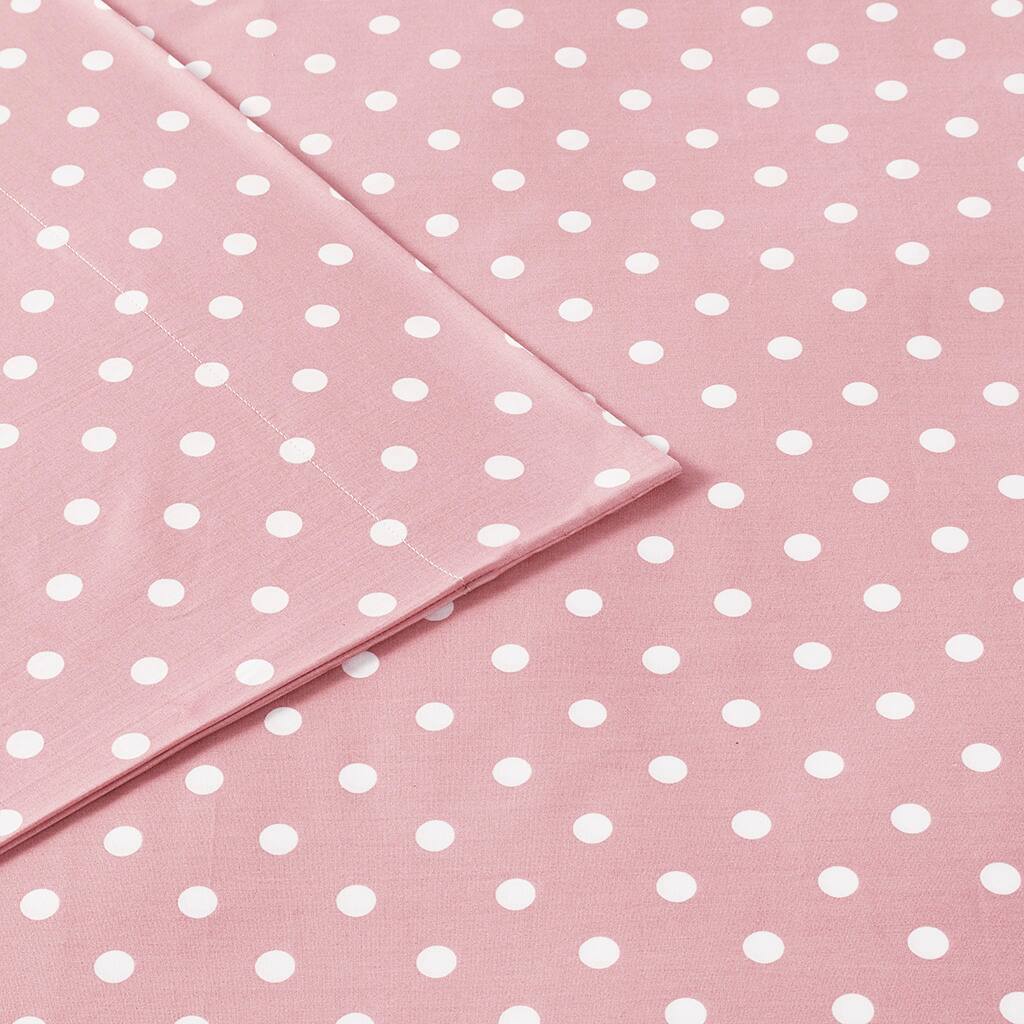 Alt View 5. Gracie Mills - Gracie Mills Bode 100% Cotton Sheet Set for Kids - Pink.