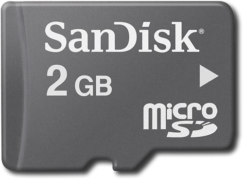 Best Buy Sandisk 2gb Microsd Memory Card Sdsdq 48 Ab11mk