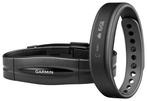 Buy: Garmin Vivosmart Activity Tracker/Wellness Band and Rate (Small) Slate 010-01317-45