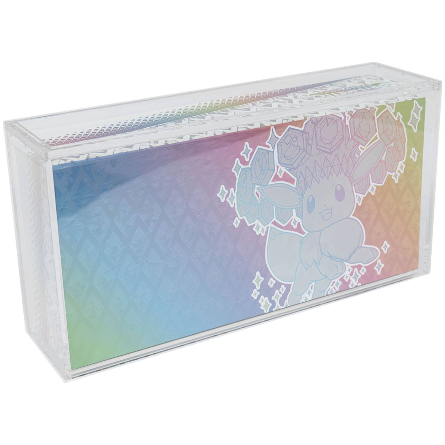 Alt View 4. Platinum Protectors - Premium Acrylic Display Case for Pokemon Prismatic Evolutions SPC  Super Premium Collection Box with Magnetic Top - Clear.