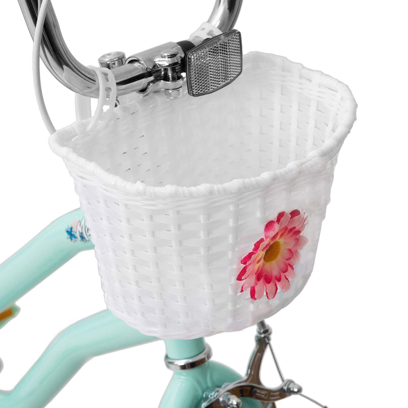 Alt View 8. JOYSTAR - JOYSTAR Manteca 20 Inch Kids Bike with Training Wheels, Banana Seat Bike for Girls Ages 7 and Up, Kids' Bicycle, Green - Green.