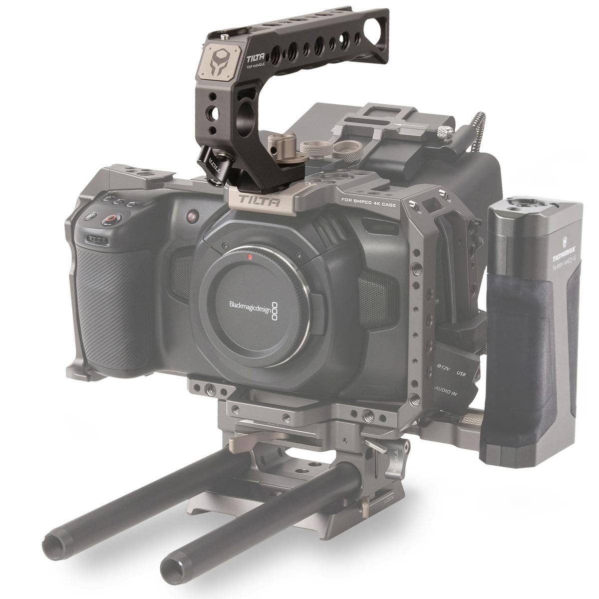 17 TILT - MOLE TILTA Fu SHPEE GARE  
Blackmagicdesign : 012V OP AUDIO IN