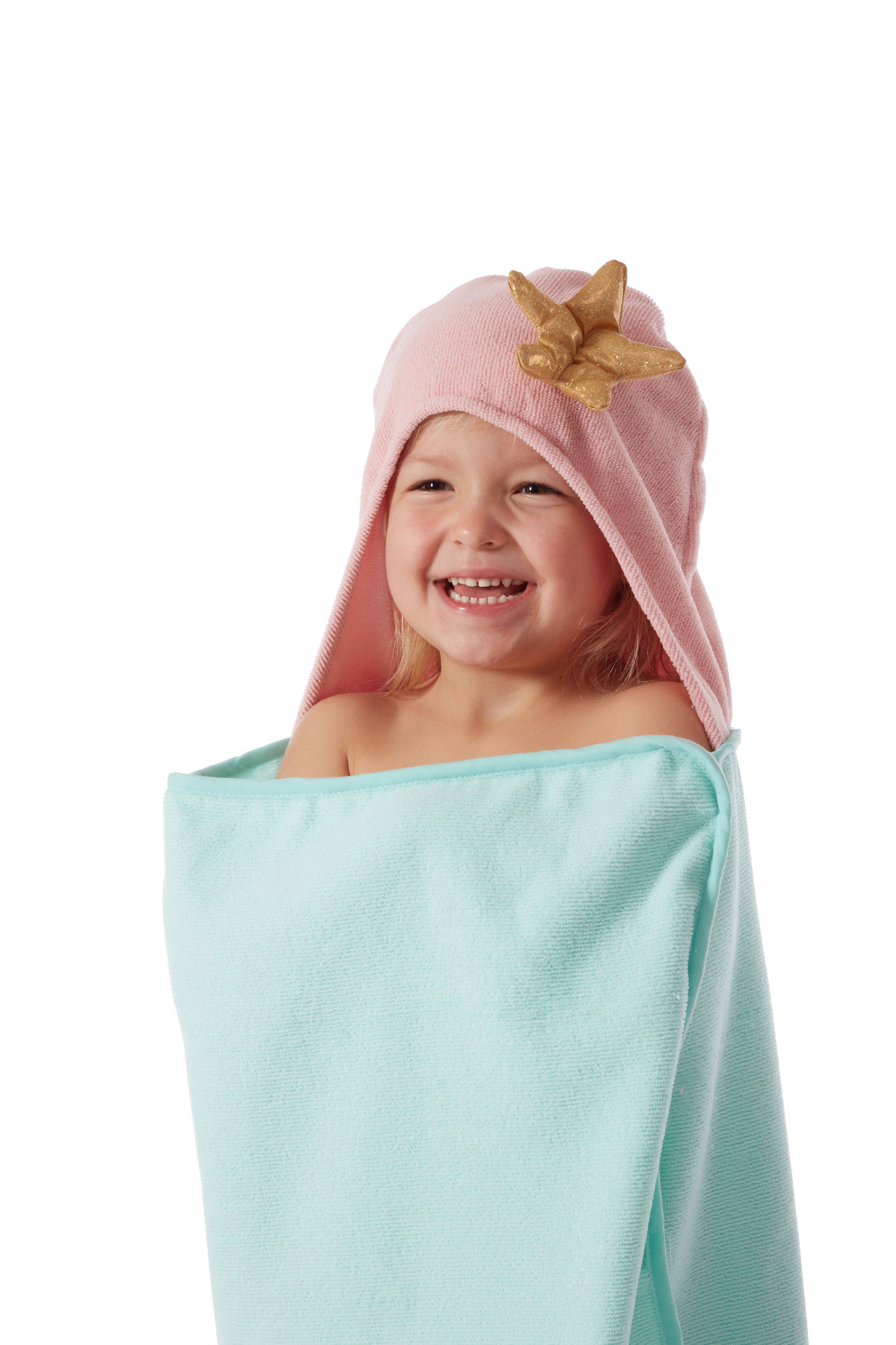 Alt View 1. Kate Aurora - Kate Aurora Montauk Accents Complete 5 Piece Juvi Mermaid Themed Fabric Shower Curtain Bathroom Set - Pink.