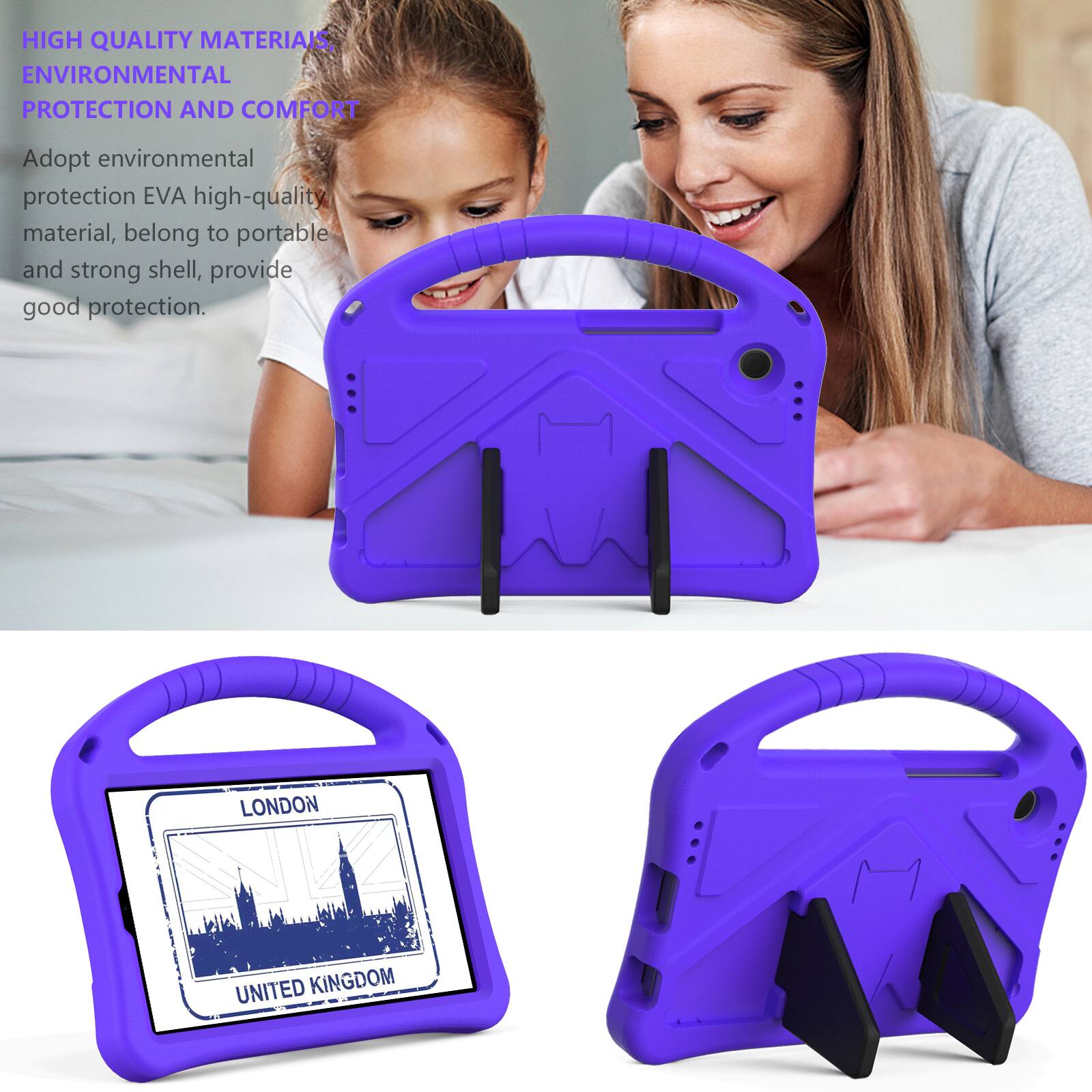 HIGH QUALITY MATERIALS, ENVIRONMENTAL PROTECTION AND COMFORT

Adopt environmental protection EVA high-quality material, belong to portable and strong shell, provide good protection.

LONDON UNITED KINGDOM