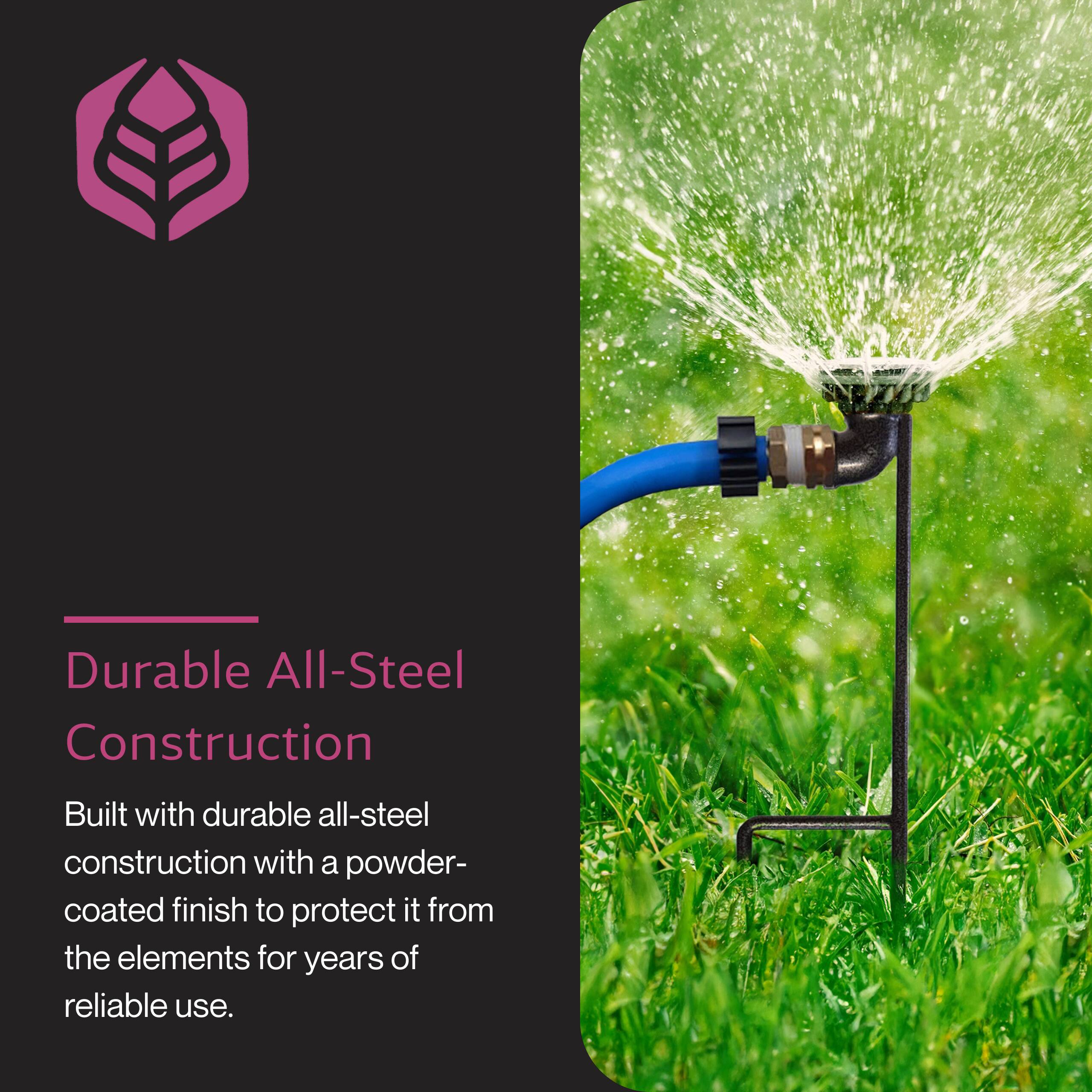 Durable All-Steel Construction

Built with durable all-steel construction with a powder-coated finish to protect it from the elements for years of reliable use.