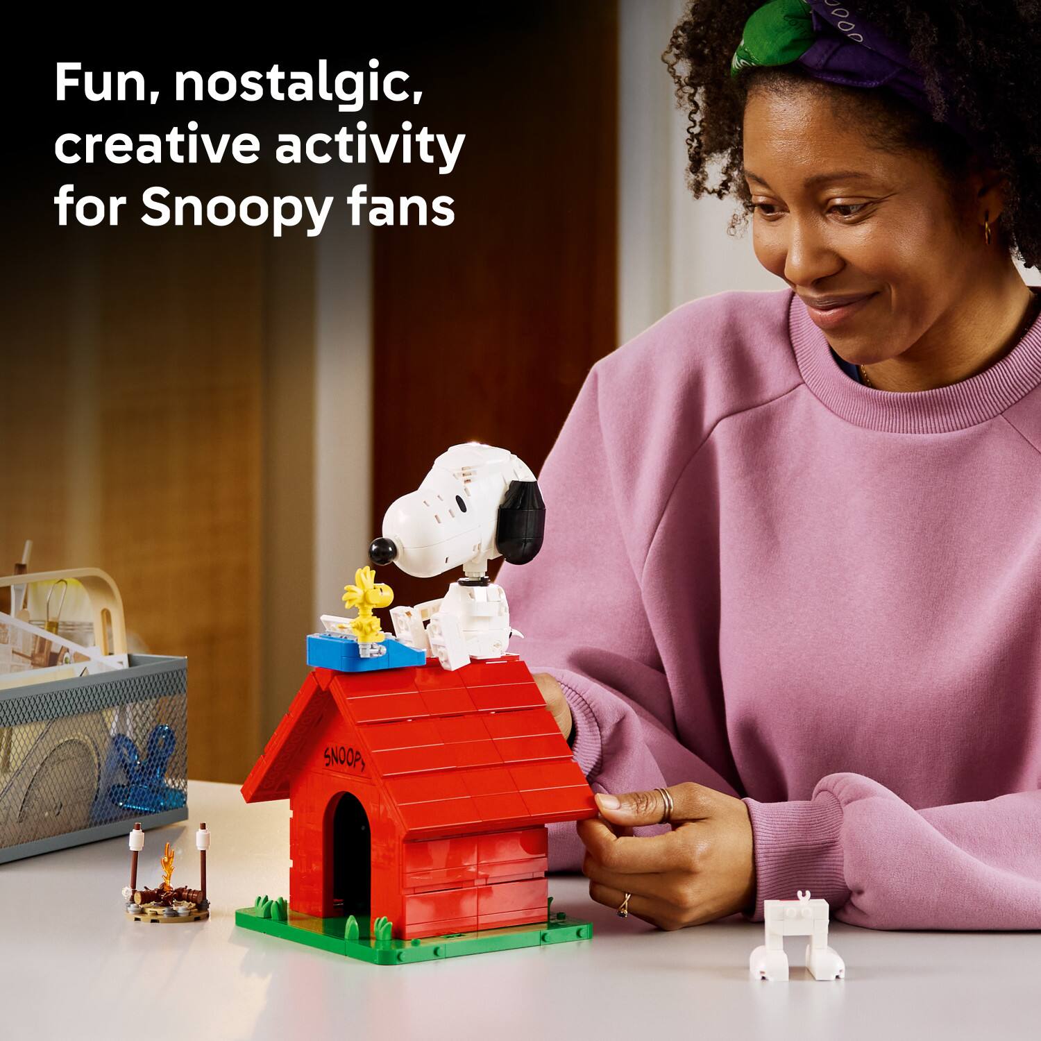 Fun, nostalgic, creative activity for Snoopy fans