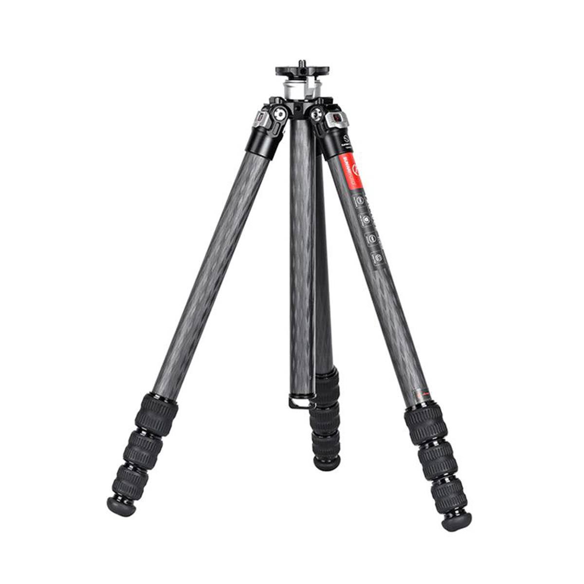 Alt View 3. SunwayFoto - SunwayFoto T2840CE Explorer 4-Section Carbon Fiber Tripod w/Center Column.