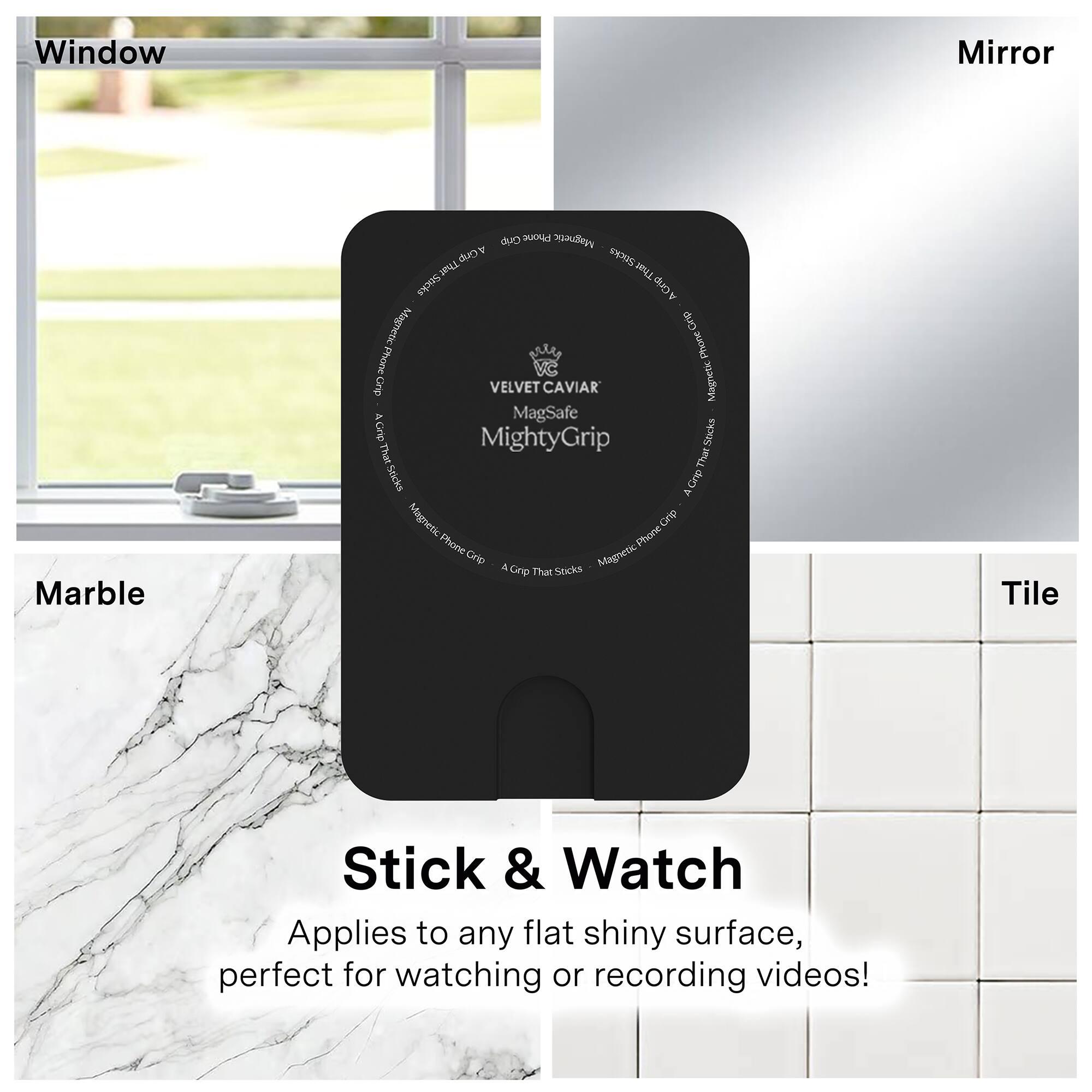 Window Mirror Marble Cub Phone Magnetic AGrip spuS TherSticks That That ACrip Magnetic Orip Phone Phone don VELVET CAVIAR Magnetic MagSafe ACrip MightyGrip Socks That That Sticks a Grip Megnetic Orip Phone Phone Crip a Sticks Magnetic Crp That Tile Stick & Watch Applies to any flat shiny surface, perfect for watching or recording videos!

Stick & Watch  
Applies to any flat shiny surface, perfect for watching or recording videos!